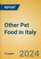 Other Pet Food in Italy - Product Image