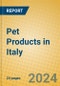 Pet Products in Italy - Product Thumbnail Image
