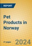 Pet Products in Norway- Product Image