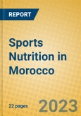Sports Nutrition in Morocco- Product Image