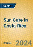 Sun Care in Costa Rica- Product Image