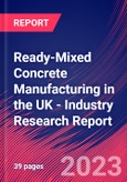 Ready-Mixed Concrete Manufacturing in the UK - Industry Research Report- Product Image