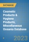 Cosmetic Products & Hygiene Products, Miscellaneous Oceania Database - Product Thumbnail Image