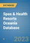 Spas & Health Resorts Oceania Database - Product Image