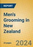 Men's Grooming in New Zealand- Product Image