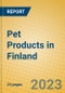 Pet Products in Finland - Product Image