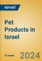 Pet Products in Israel - Product Image