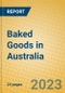 Baked Goods in Australia - Product Image