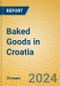 Baked Goods in Croatia - Product Image