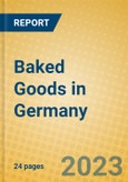 Baked Goods in Germany- Product Image