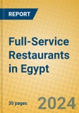 Full-Service Restaurants in Egypt- Product Image