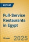 Full-Service Restaurants in Egypt - Product Thumbnail Image