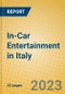 In-Car Entertainment in Italy - Product Image
