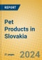 Pet Products in Slovakia - Product Thumbnail Image
