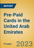 Pre-Paid Cards in the United Arab Emirates- Product Image
