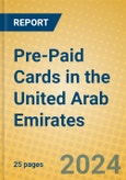 Pre-Paid Cards in the United Arab Emirates- Product Image