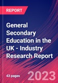 General Secondary Education in the UK - Industry Research Report- Product Image