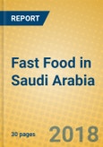 Fast Food in Saudi Arabia- Product Image