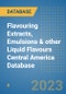 Flavouring Extracts, Emulsions & other Liquid Flavours Central America Database - Product Thumbnail Image