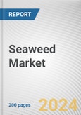 Seaweed Market By Product (Red, Brown, Green), By Application (Human Food, Hydrocolloids, Fertilizers, Animal Feed Additives, Others): Global Opportunity Analysis and Industry Forecast, 2021-2031- Product Image