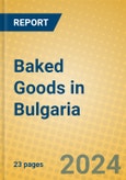 Baked Goods in Bulgaria- Product Image