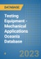 Testing Equipment - Mechanical Applications Oceania Database - Product Thumbnail Image