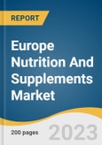Europe Nutrition And Supplements Market Size, Share & Trends Analysis Report, By Product (Sports Nutrition, Fat Burners, Dietary Supplements), By Consumer Group, By Formulation, By Sales Channel, And Segment Forecasts, 2023 - 2030- Product Image