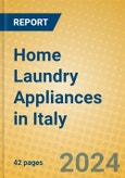 Home Laundry Appliances in Italy- Product Image