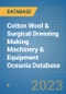 Cotton Wool & Surgical Dressing Making Machinery & Equipment Oceania Database - Product Image