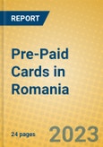 Pre-Paid Cards in Romania- Product Image