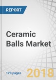 Ceramic Balls Market by Function (Inert, and Active) Material (Silicon, Alumina, Zirconia), Application (Bearing, Grinding, valve), End-Use Industry (Automotive, Chemical, Aerospace), and Region - Global Forecast to 2023- Product Image