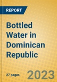 Bottled Water in Dominican Republic- Product Image