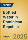 Bottled Water in Dominican Republic- Product Image