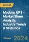 Modular UPS - Market Share Analysis, Industry Trends & Statistics, Growth Forecasts 2019-2029 - Product Image