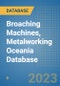 Broaching Machines, Metalworking Oceania Database - Product Image