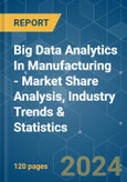 Big Data Analytics In Manufacturing - Market Share Analysis, Industry Trends & Statistics, Growth Forecasts 2019 - 2029- Product Image