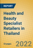 Health and Beauty Specialist Retailers in Thailand- Product Image