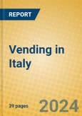 Vending in Italy- Product Image