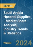Saudi Arabia Hospital Supplies - Market Share Analysis, Industry Trends & Statistics, Growth Forecasts 2019 - 2029- Product Image