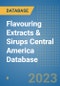 Flavouring Extracts & Sirups Central America Database - Product Thumbnail Image