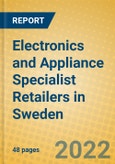 Electronics and Appliance Specialist Retailers in Sweden- Product Image