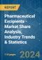 Pharmaceutical Excipients - Market Share Analysis, Industry Trends & Statistics, Growth Forecasts 2019 - 2029 - Product Image