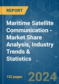 Maritime Satellite Communication - Market Share Analysis, Industry Trends & Statistics, Growth Forecasts 2019 - 2029- Product Image