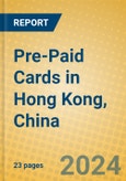 Pre-Paid Cards in Hong Kong, China- Product Image