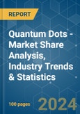 Quantum Dots - Market Share Analysis, Industry Trends & Statistics, Growth Forecasts 2019 - 2029- Product Image