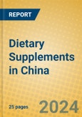 Dietary Supplements in China- Product Image