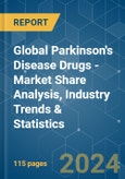 Global Parkinson's Disease Drugs - Market Share Analysis, Industry Trends & Statistics, Growth Forecasts 2019 - 2029- Product Image