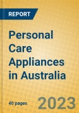 Personal Care Appliances in Australia- Product Image