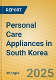 Personal Care Appliances in South Korea- Product Image