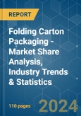 Folding Carton Packaging - Market Share Analysis, Industry Trends & Statistics, Growth Forecasts 2019 - 2029- Product Image